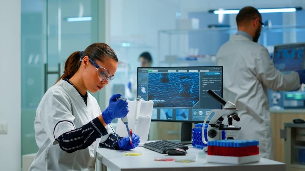 CITEST DIAGNOSTICS INC. ligne de production en usine